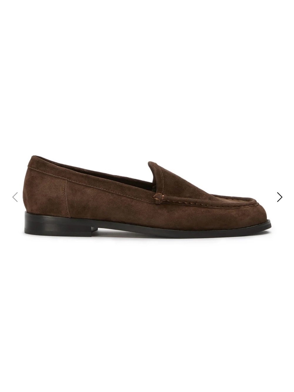 Tony Bianco Zoe Espresso Suede Loafers Size 6.5 / EU 37 NWOT